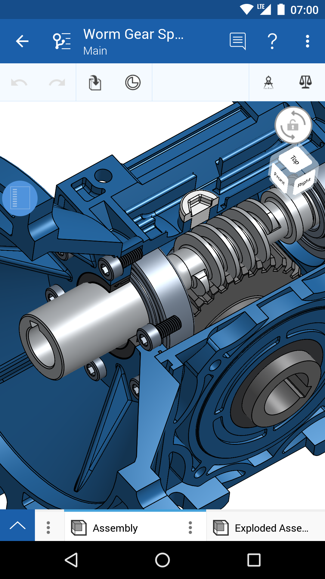 اسکرین شات 2 برنامه Onshape 3D CAD