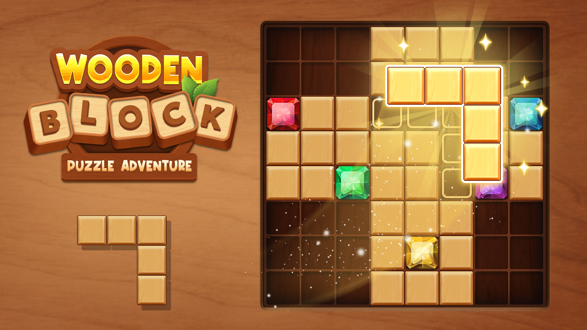 اسکرین شات 8 بازی Wooden Puzzle: Block Adventure