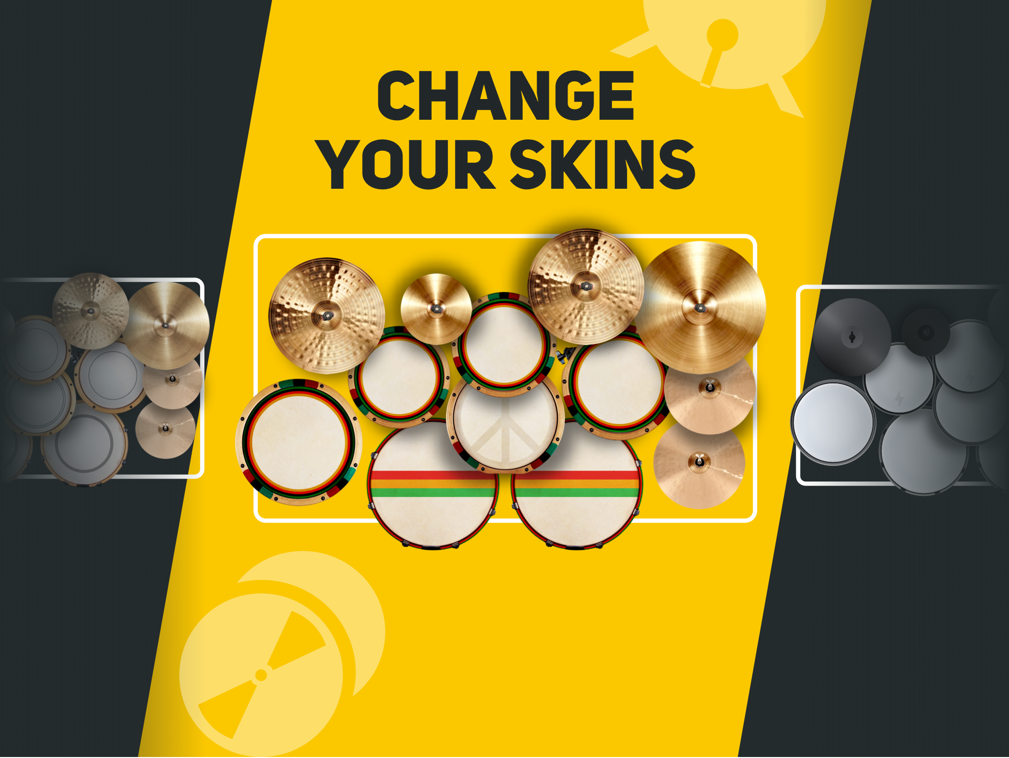 اسکرین شات 3 برنامه SUPER DRUM - Play Drum!