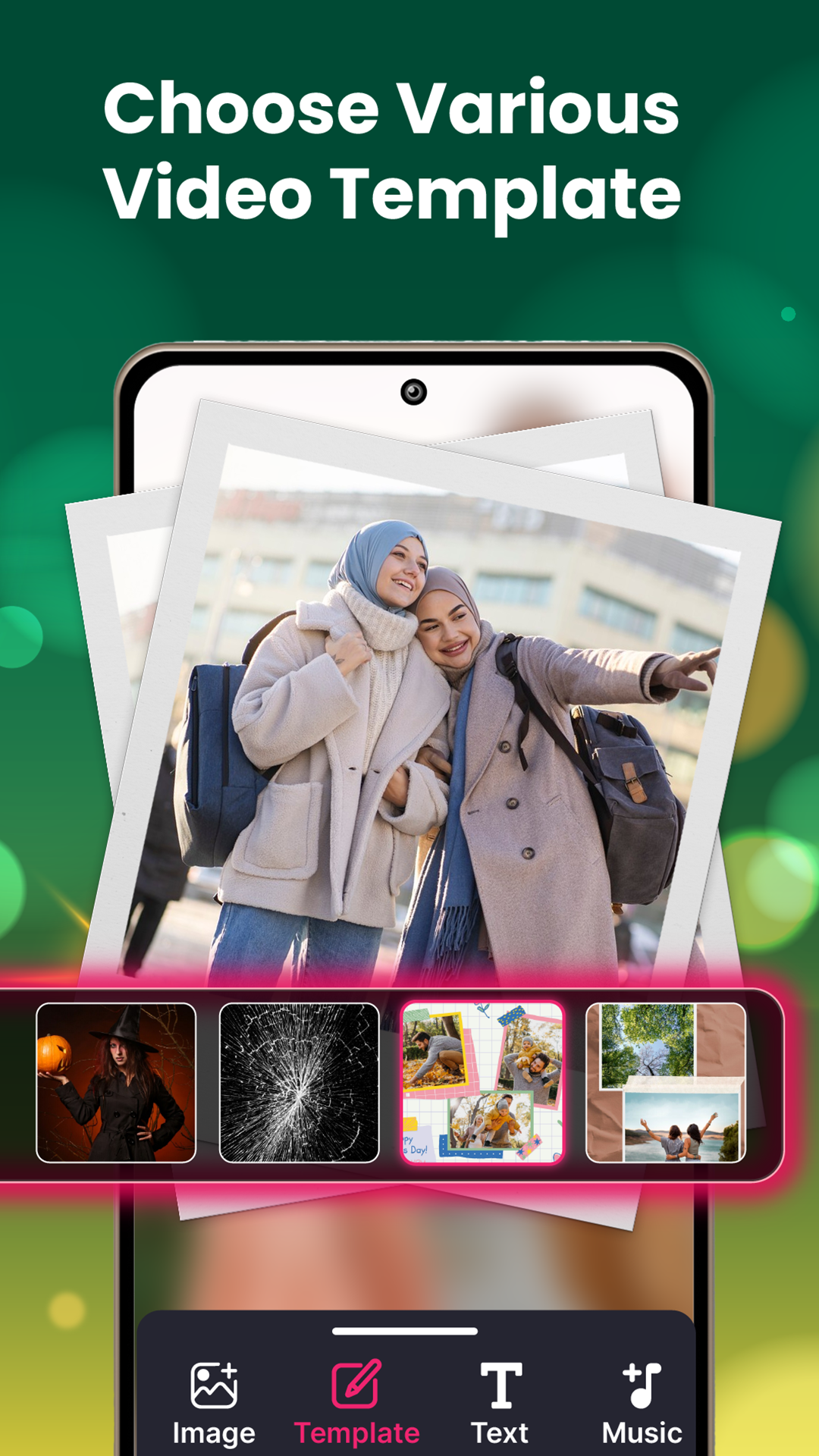 اسکرین شات 5 برنامه Slideshow Maker & Music Video