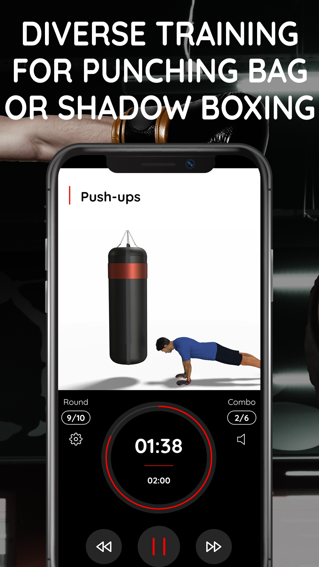 اسکرین شات 6 برنامه Boxing Training & Workout App