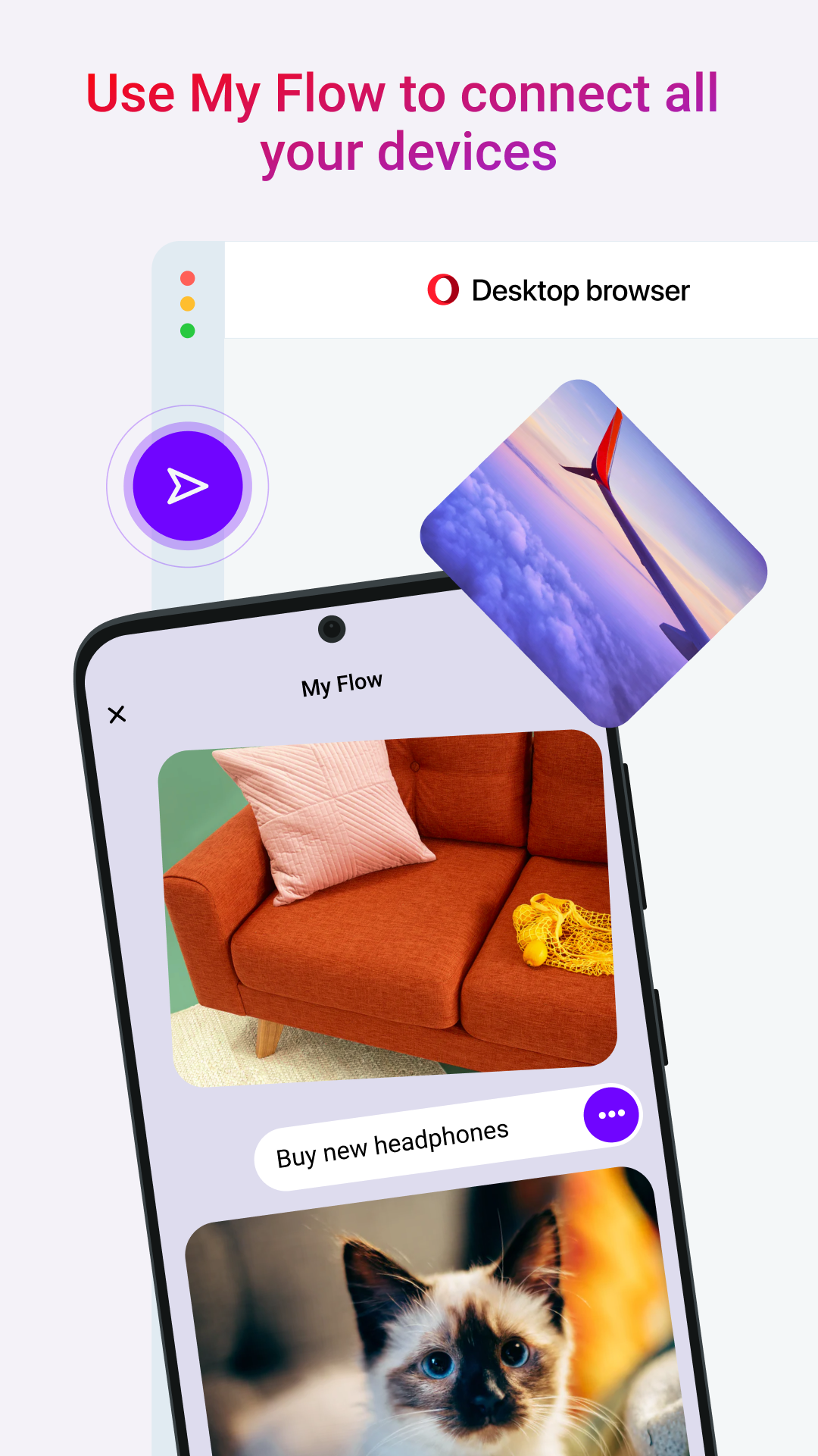 اسکرین شات 8 برنامه Opera Touch