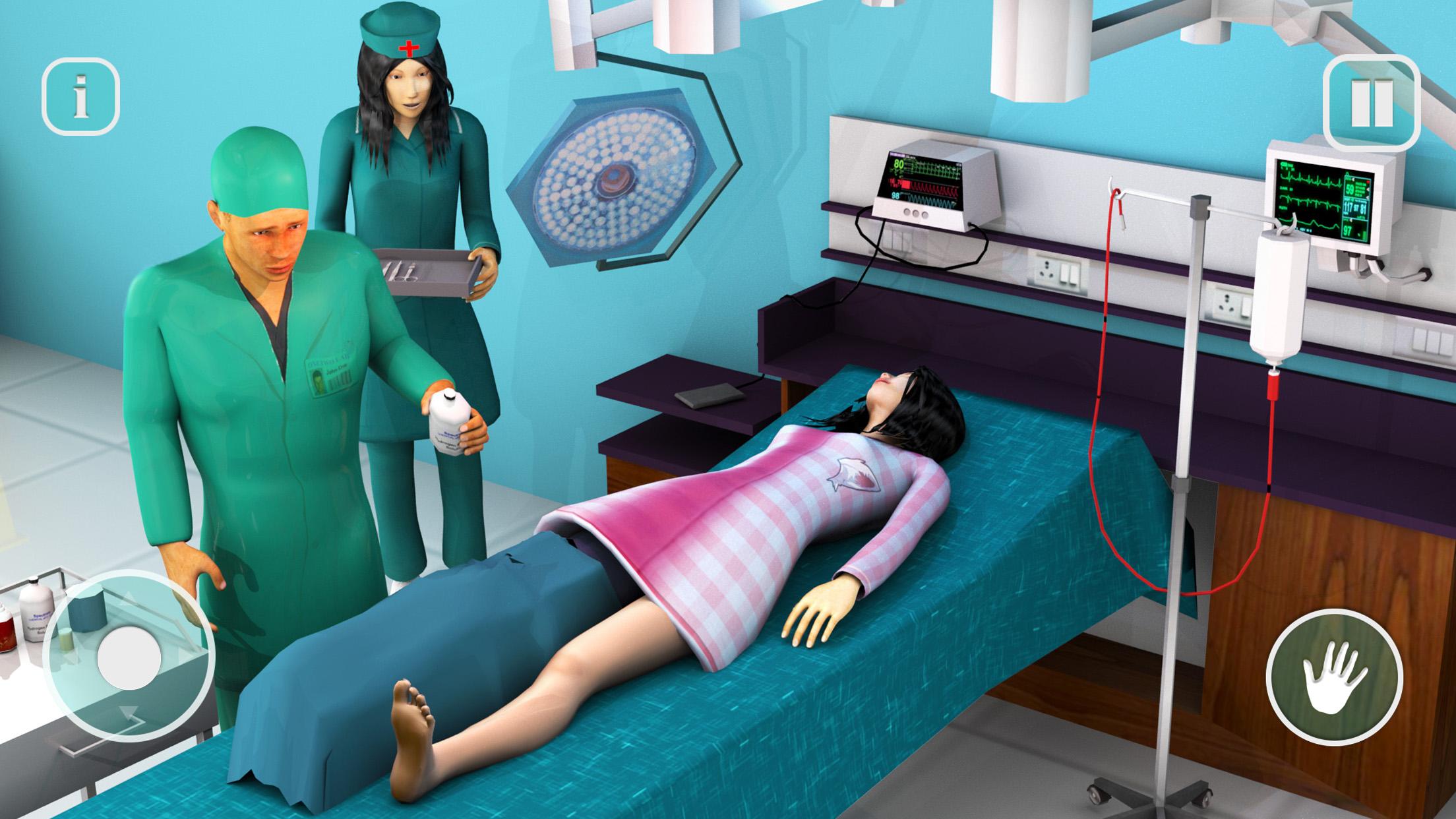 اسکرین شات 1 بازی Hospital Simulator Doctor Game