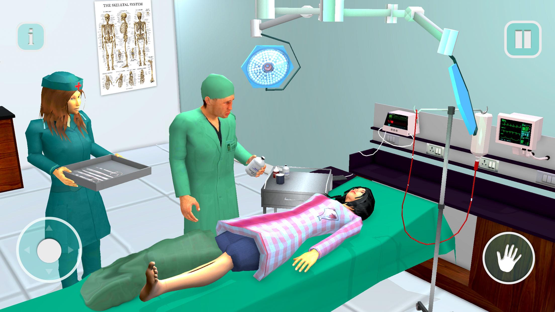 اسکرین شات 5 بازی Hospital Simulator Doctor Game
