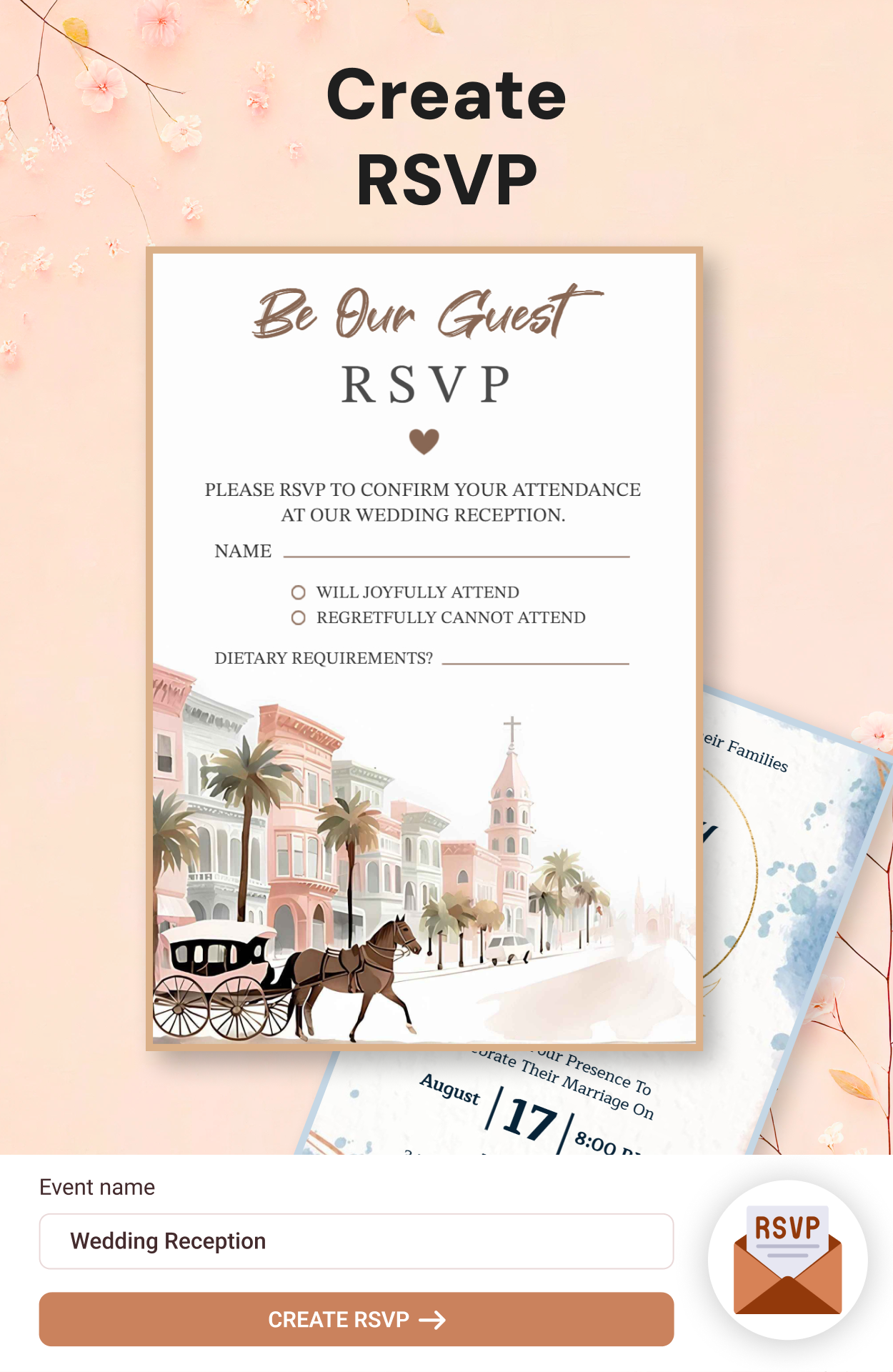 اسکرین شات 3 برنامه Invitation Maker & RSVP Cards