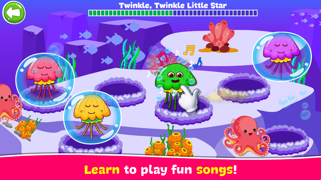 اسکرین شات 3 بازی Musical Game for Kids
