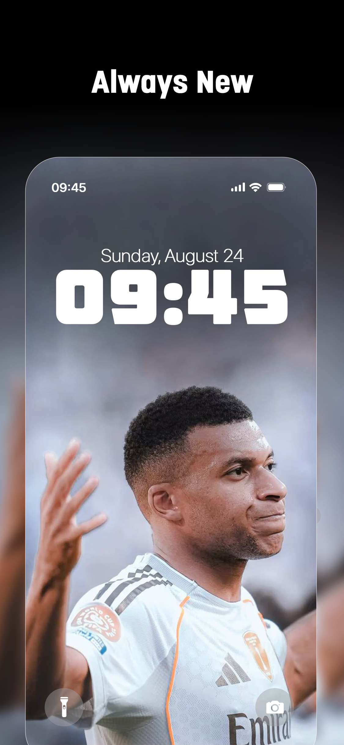 اسکرین شات 3 برنامه Soccer Kylian Mbappé Wallpaper