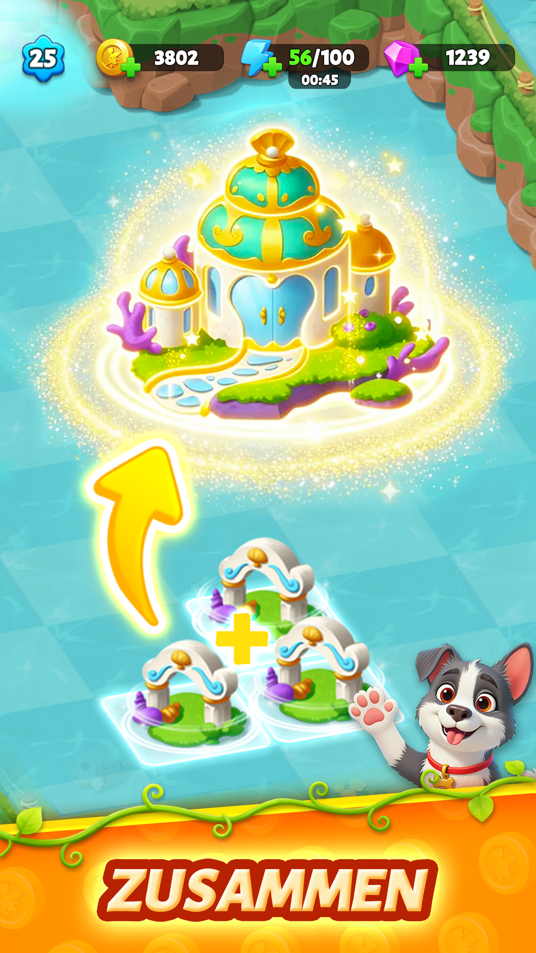 اسکرین شات 4 بازی Panthia®: Magie & Verschmelzen