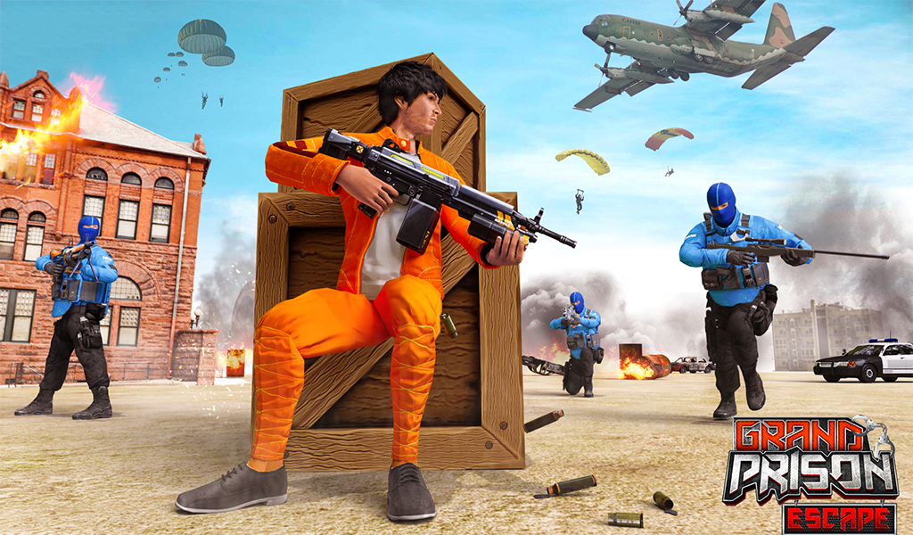 اسکرین شات 3 برنامه Prison Break Grand Jail Escape