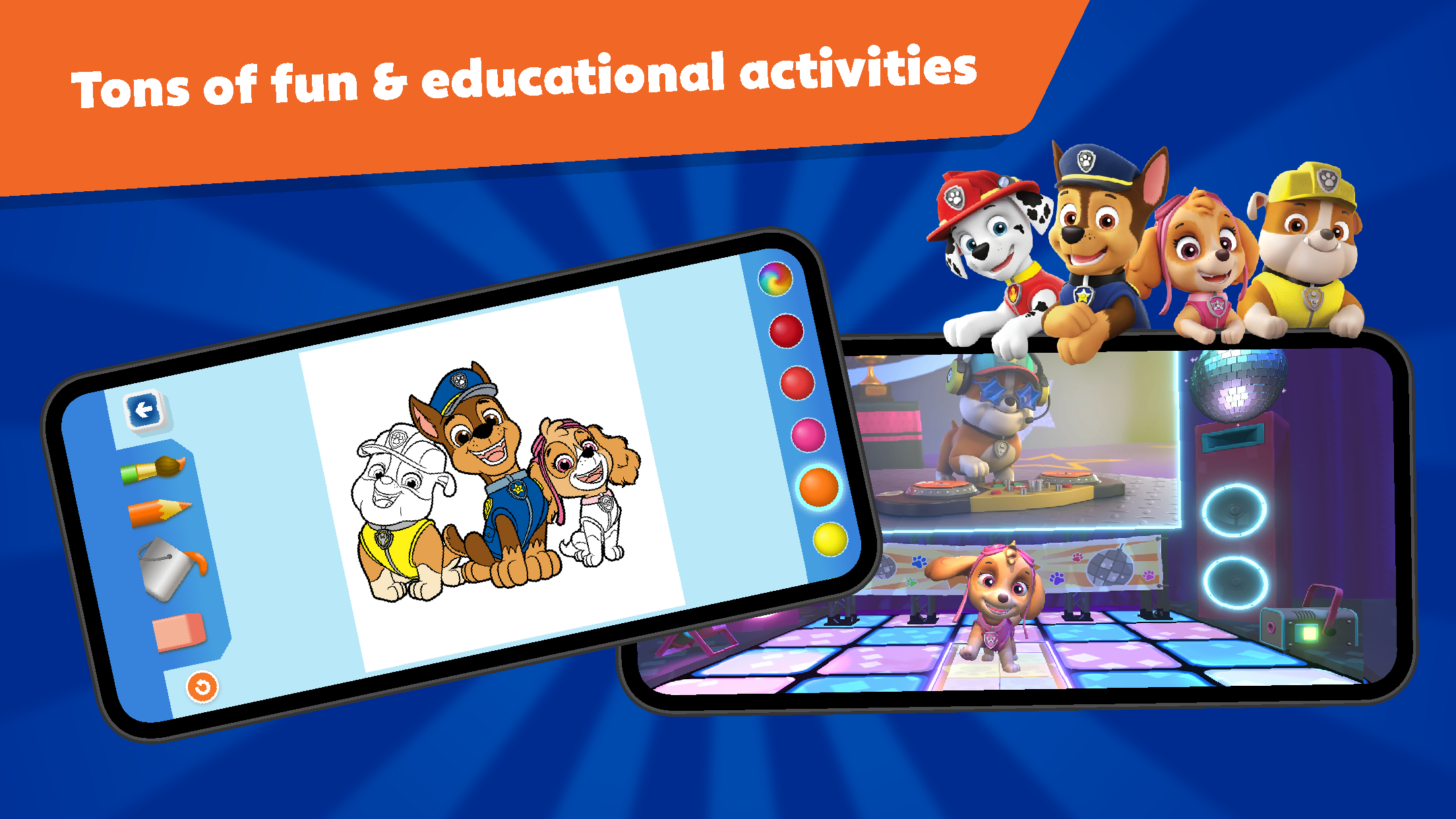 اسکرین شات 3 برنامه PAW Patrol Academy