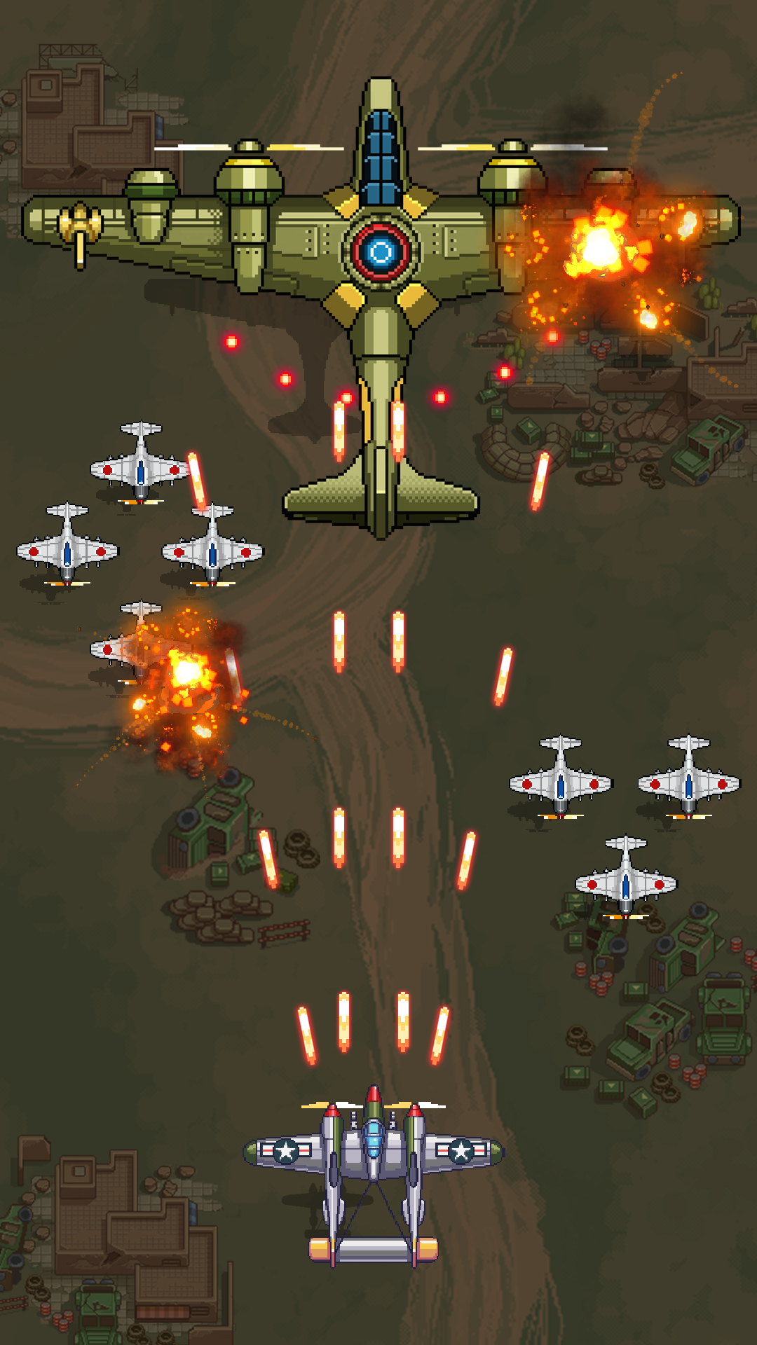 اسکرین شات 5 بازی 1945 Air Force: Plane Shooter