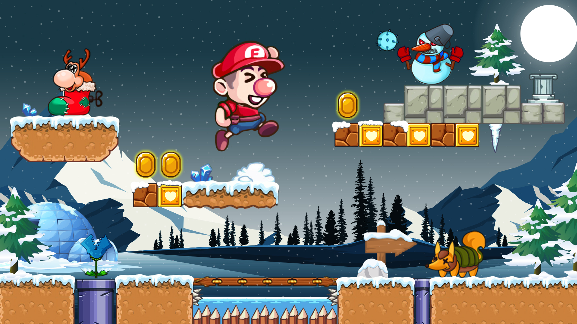 اسکرین شات 1 بازی Bob's World 2 - Running game