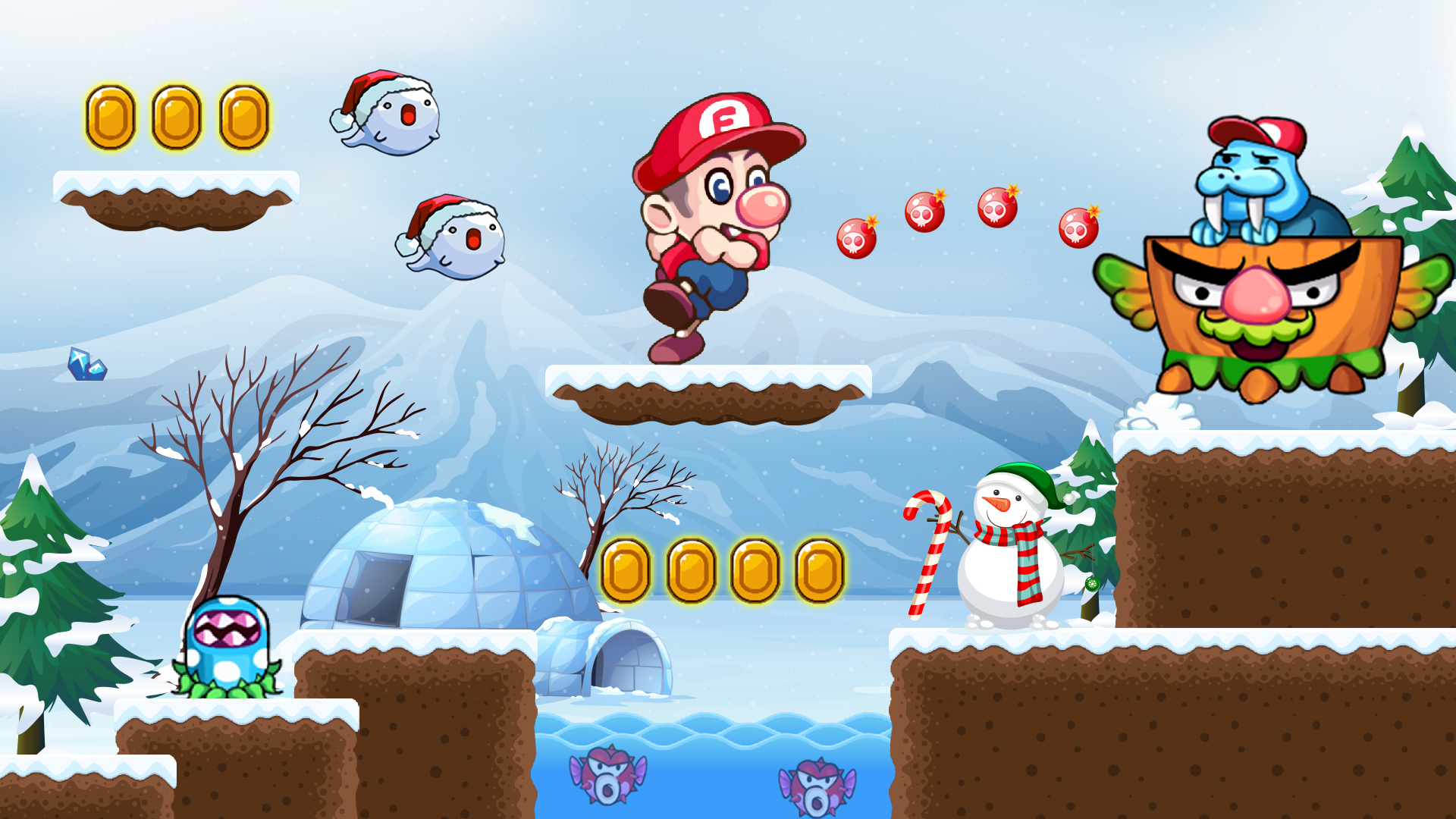 اسکرین شات 3 بازی Bob's World 2 - Running game