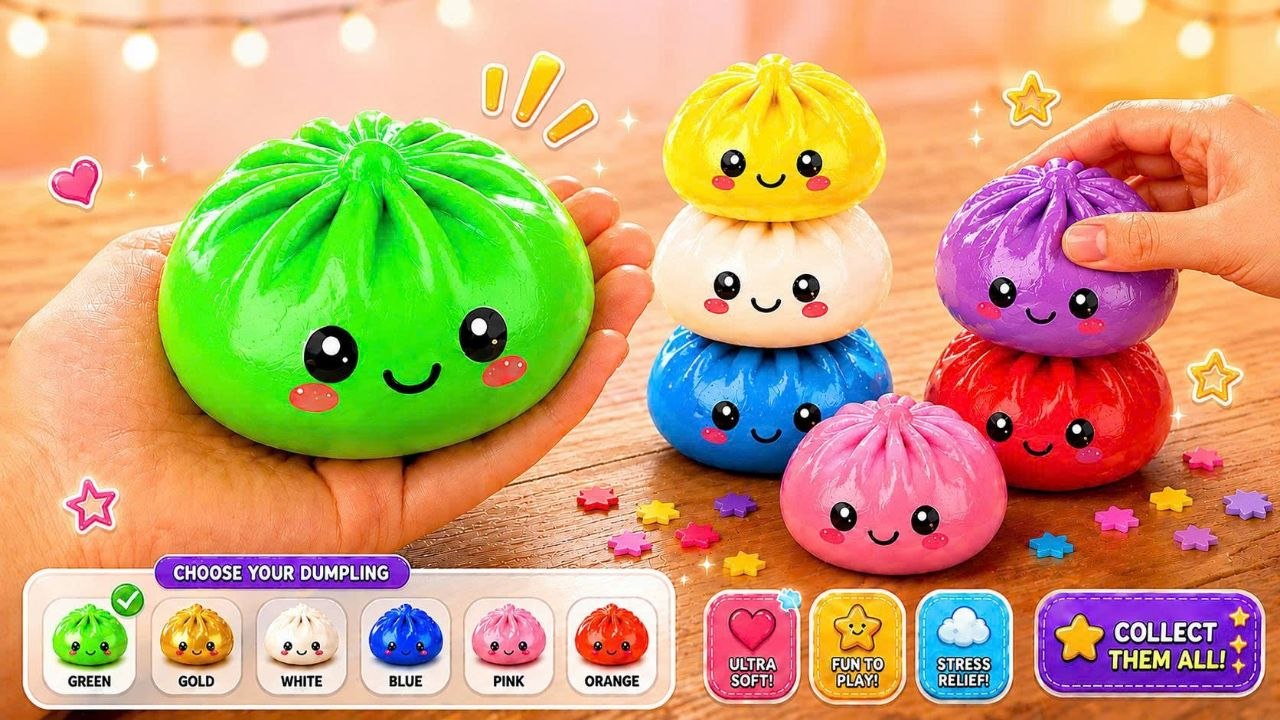 اسکرین شات 2 بازی Dumpling squishy