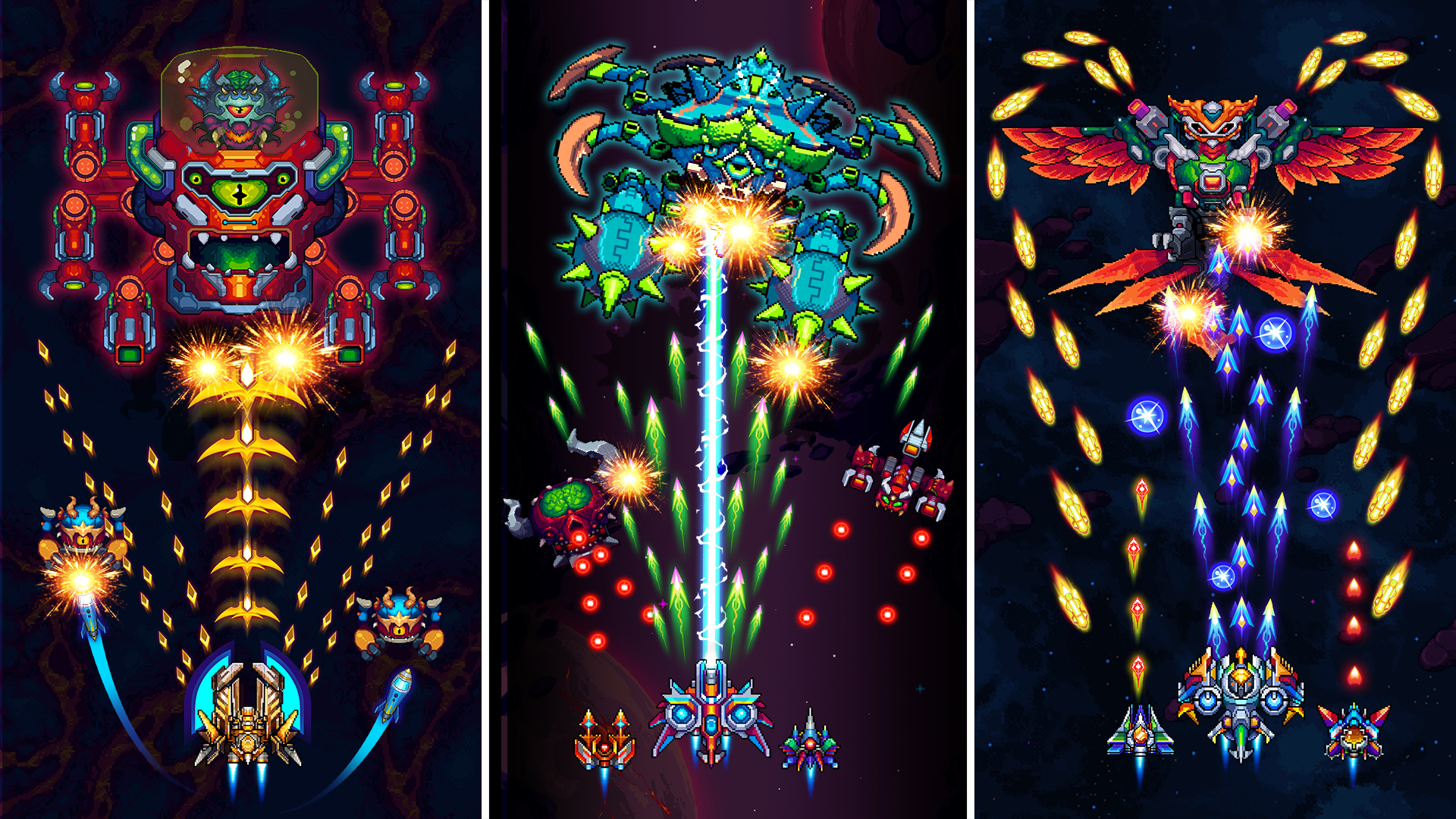 اسکرین شات 6 بازی Galaxiga: Galaxy Arcade Game