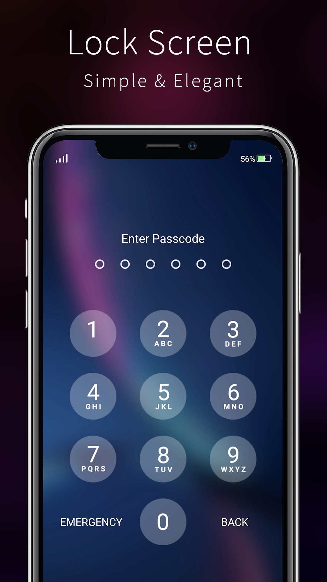 اسکرین شات 3 برنامه OS16 Lockscreen for iphone 14