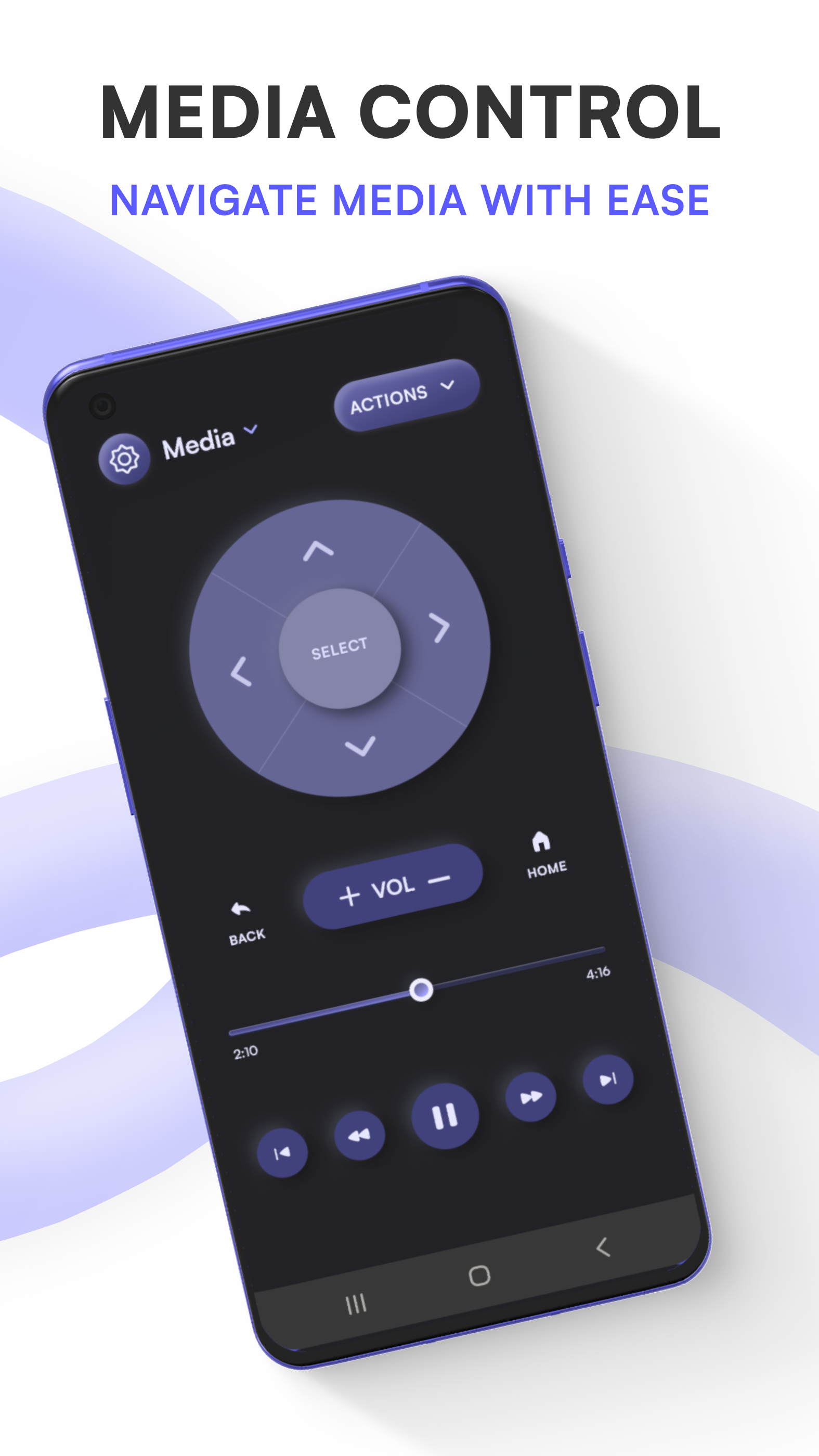 اسکرین شات 6 برنامه Remote for Android TV GoogleTV