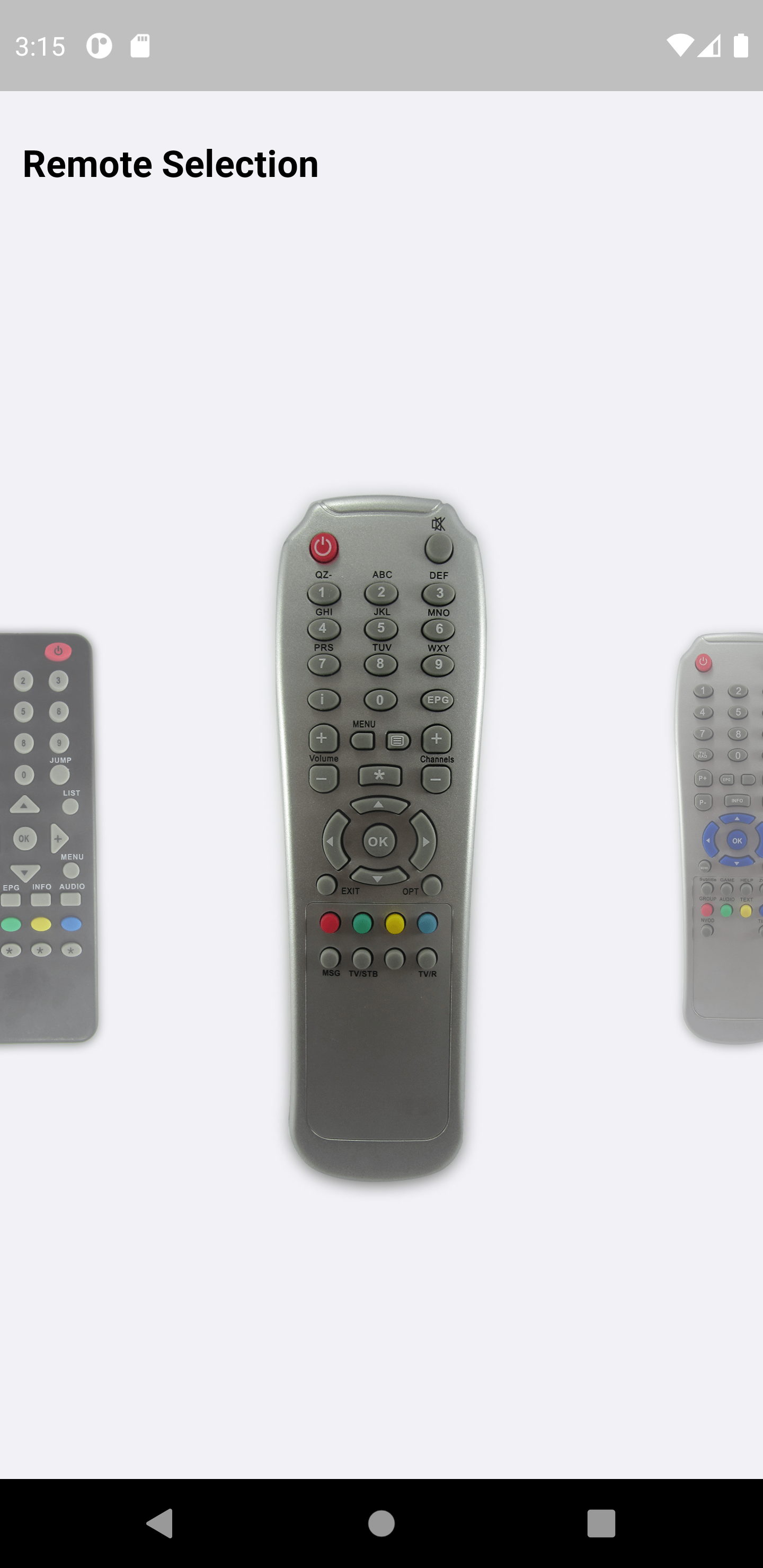 اسکرین شات 5 برنامه Remote Control For In DIGITAL