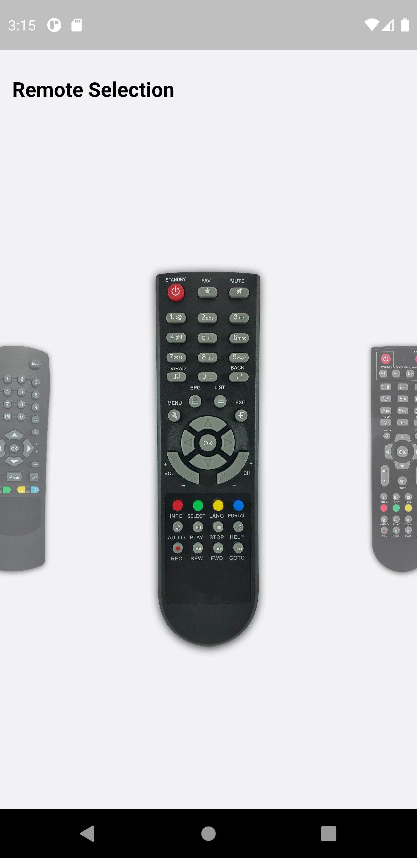 اسکرین شات 2 برنامه Remote Control For In DIGITAL