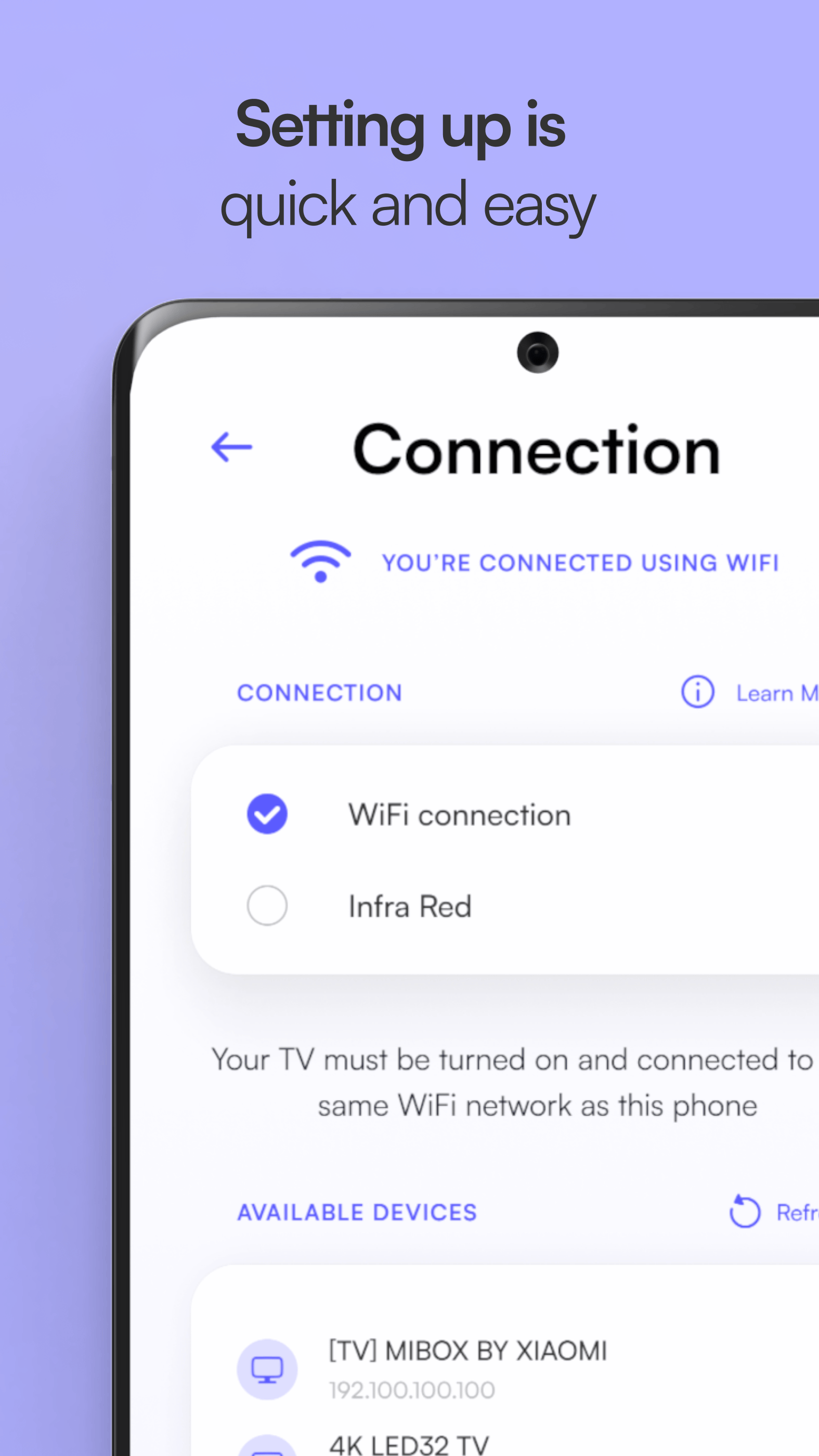 اسکرین شات 2 برنامه Remote control for Xiaom Mibox