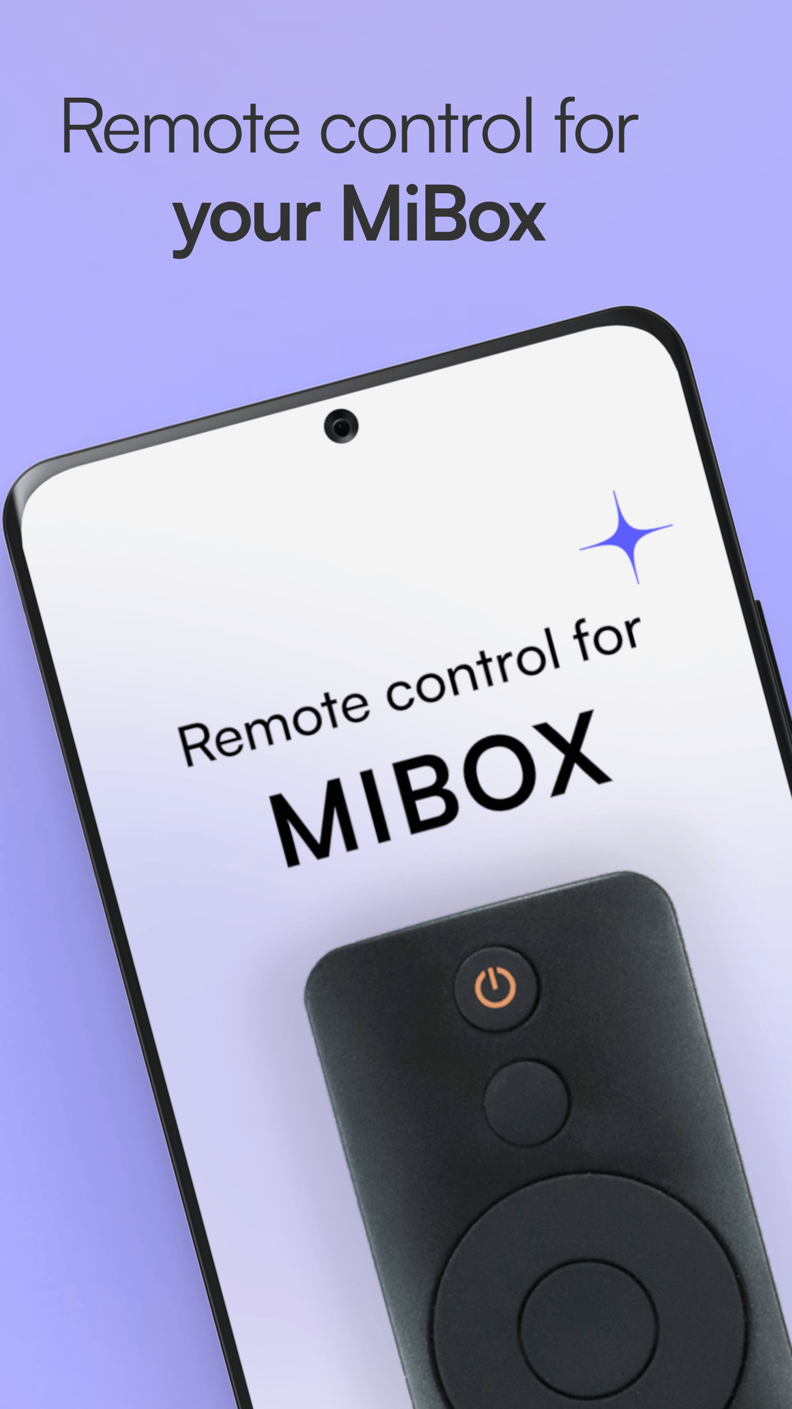 اسکرین شات 1 برنامه Remote control for Xiaom Mibox