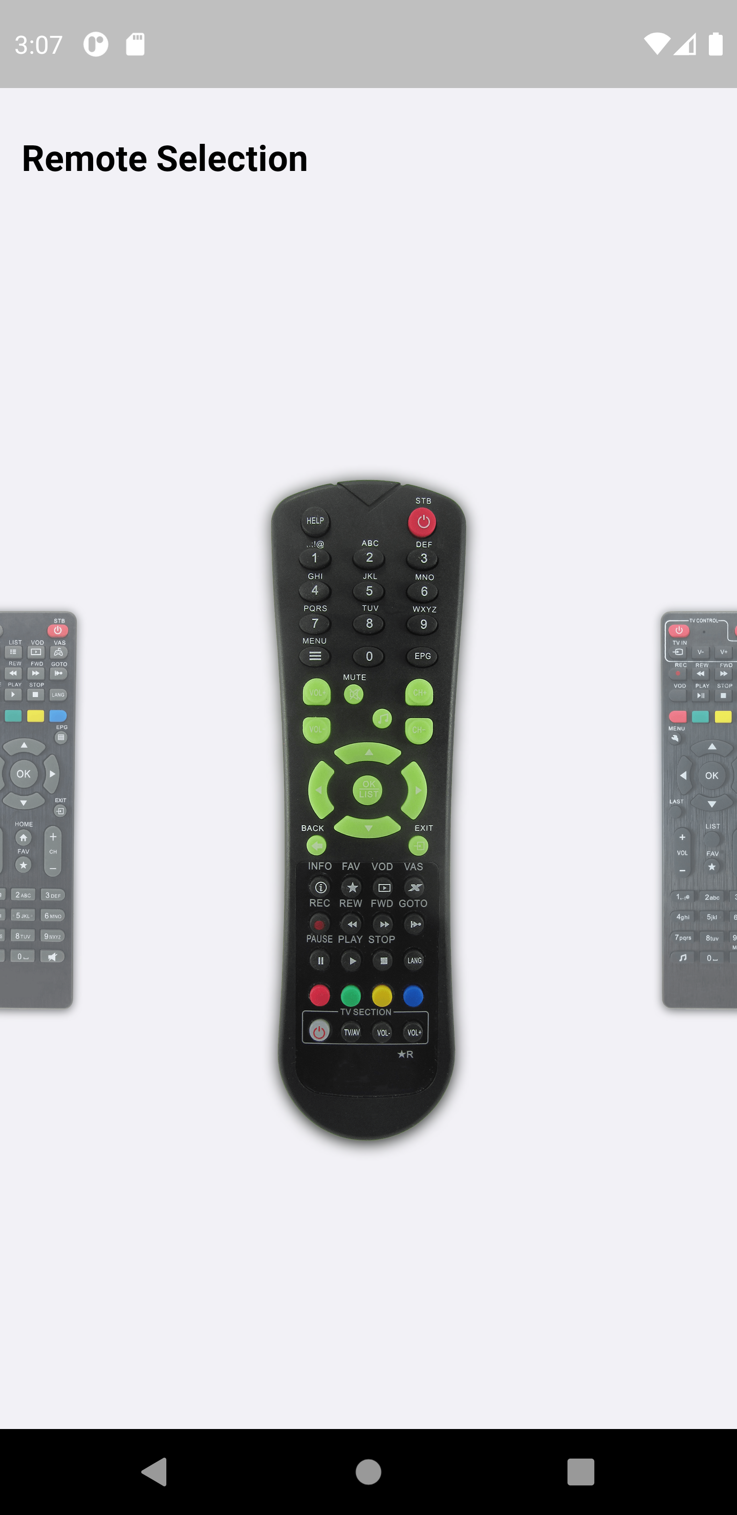اسکرین شات 5 برنامه Remote Control For NXT DIGITAL