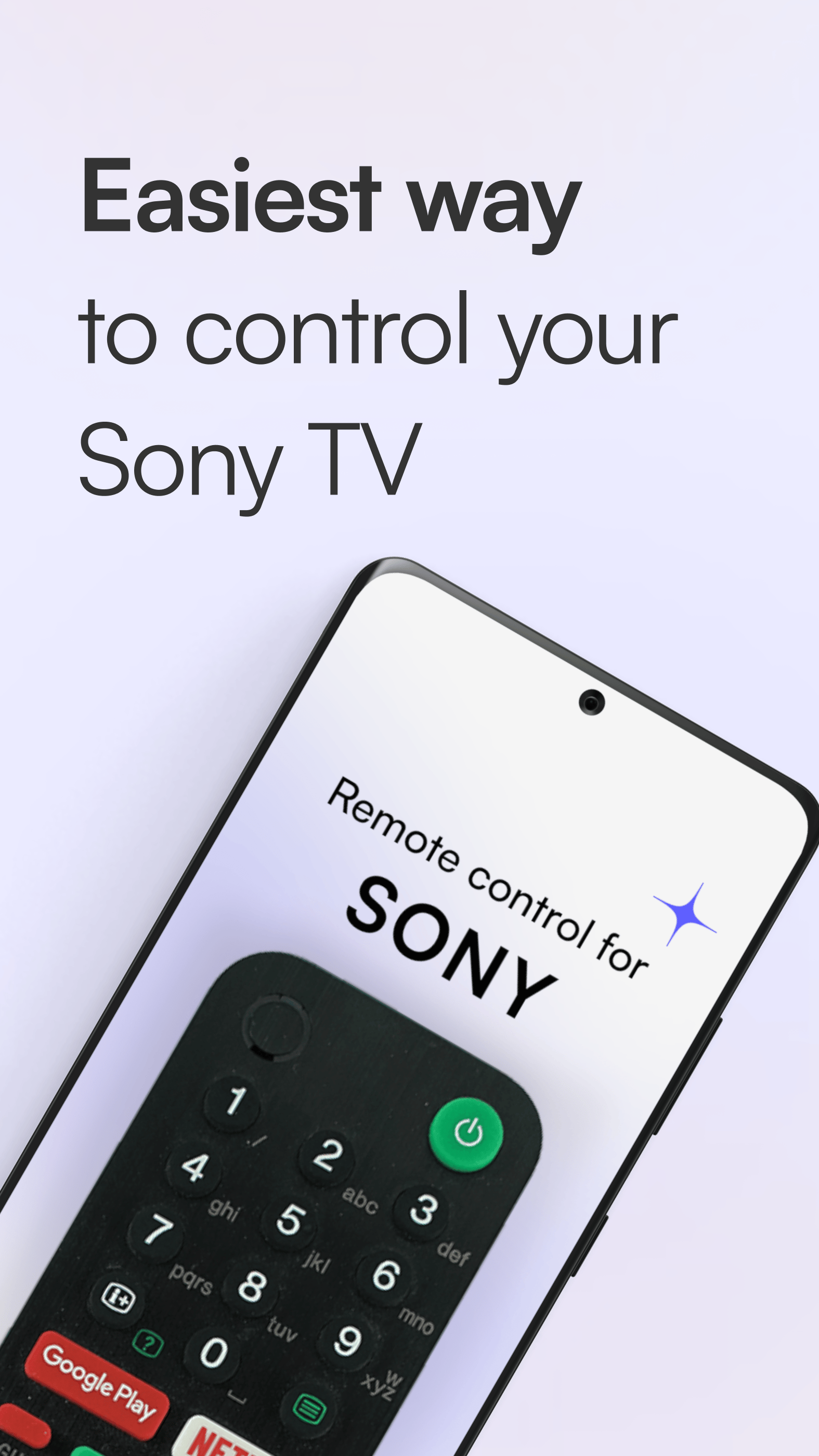 اسکرین شات 1 برنامه TV Remote control for Sony TV