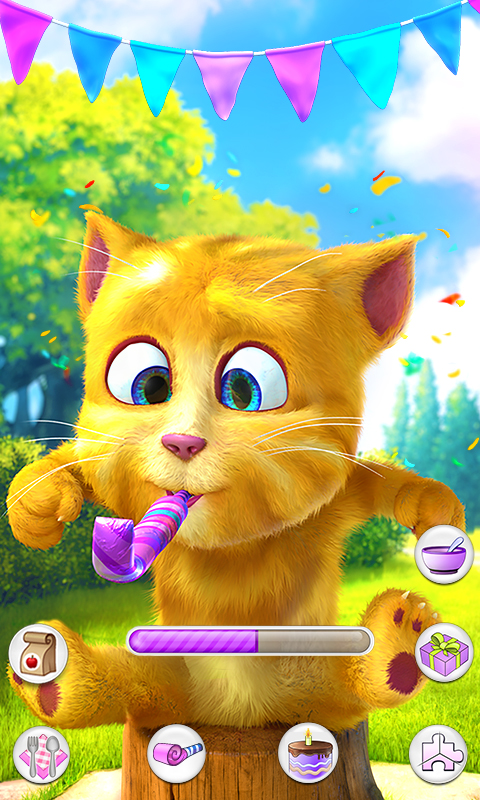 اسکرین شات 2 برنامه Talking Ginger 2