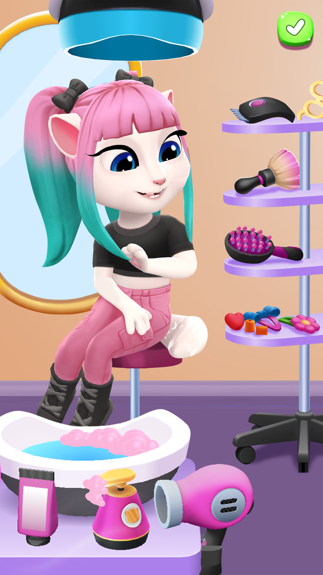 اسکرین شات 5 بازی My Talking Angela 2