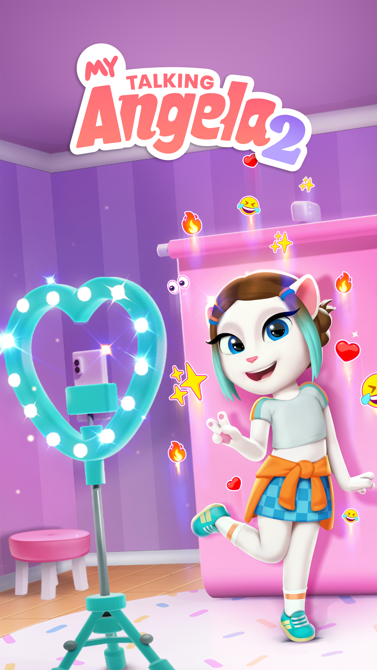 اسکرین شات 8 بازی My Talking Angela 2