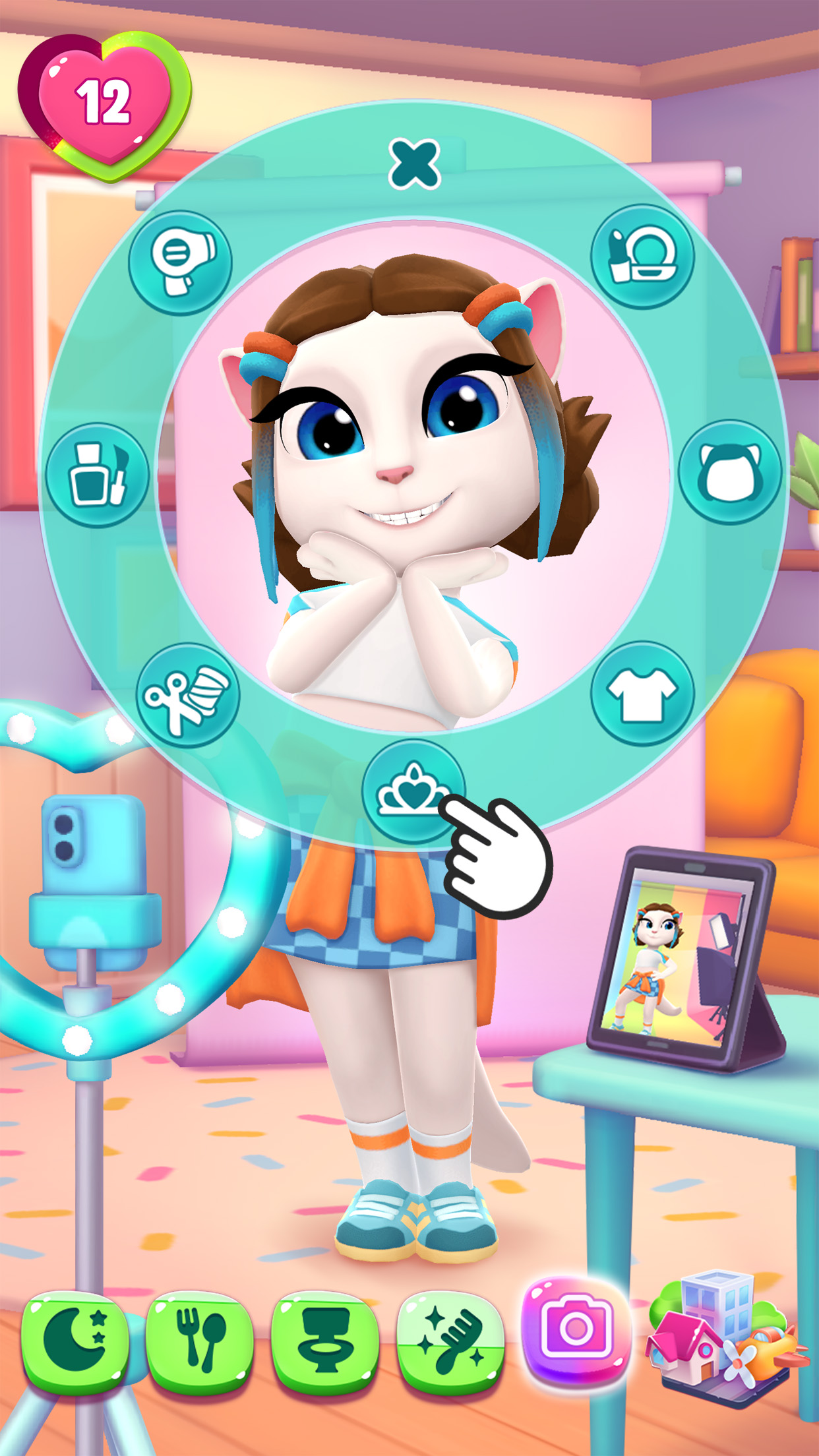 اسکرین شات 2 بازی My Talking Angela 2