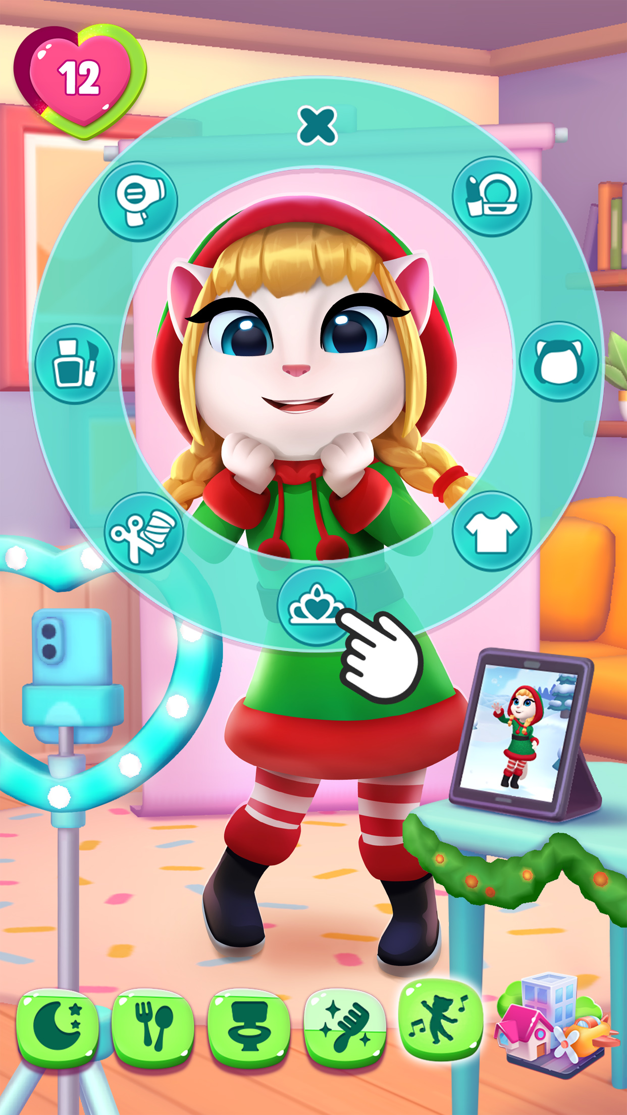 اسکرین شات 2 بازی My Talking Angela 2