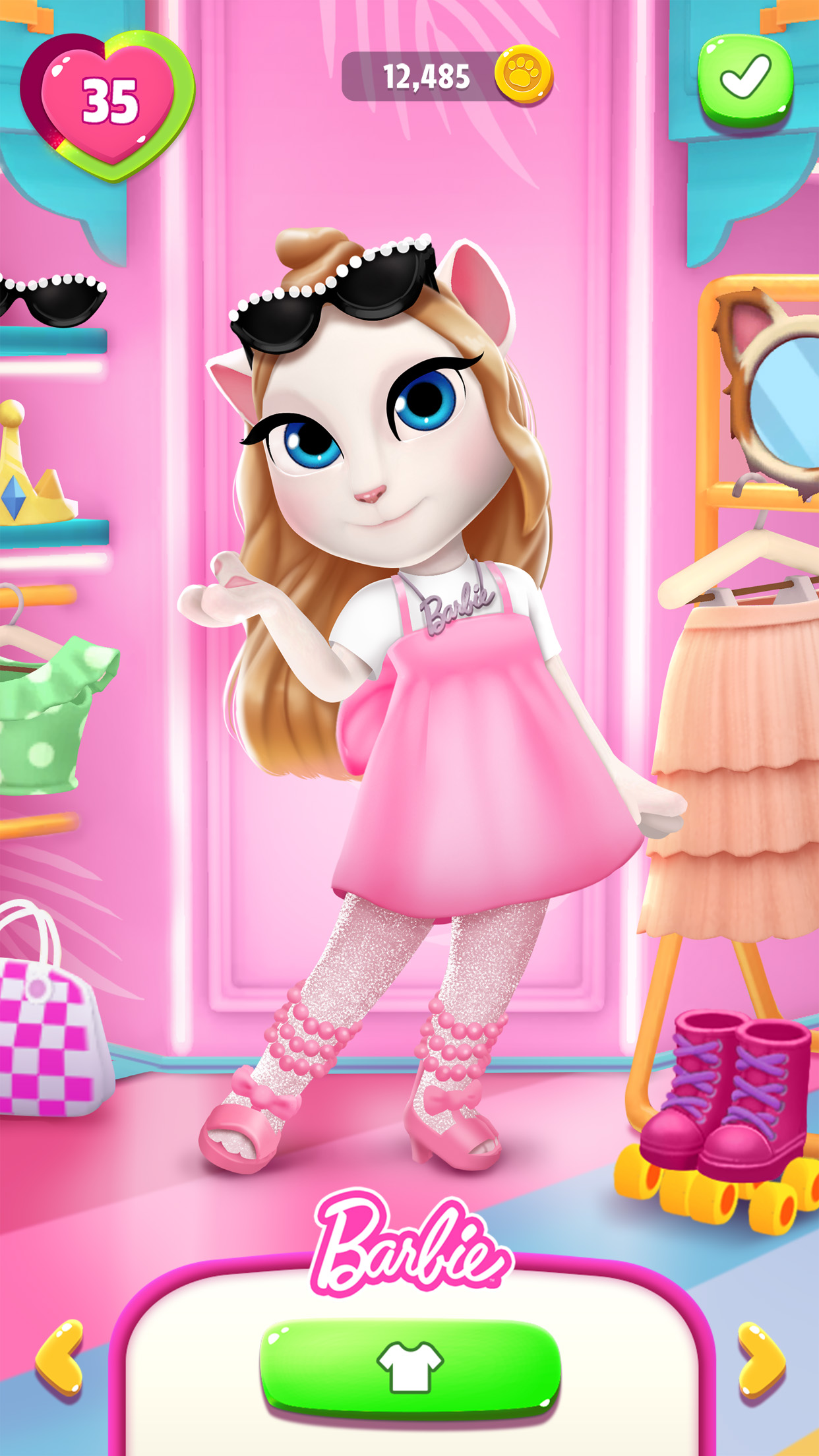 اسکرین شات 2 بازی My Talking Angela 2
