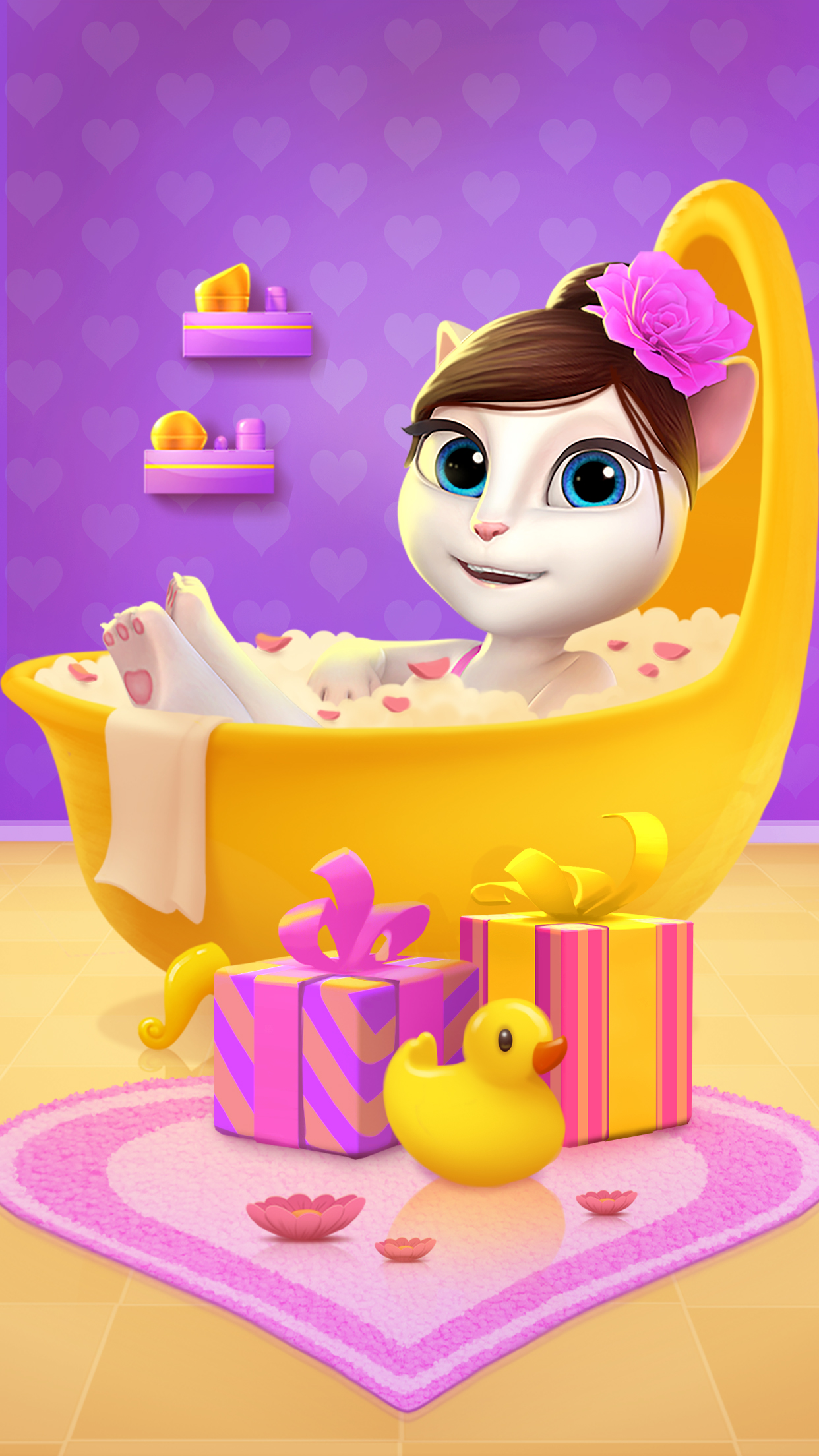 اسکرین شات 3 بازی آنجلای سخنگو (My Talking Angela)