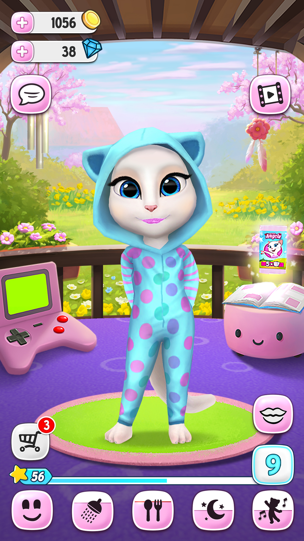 اسکرین شات 6 بازی آنجلای سخنگو (My Talking Angela)