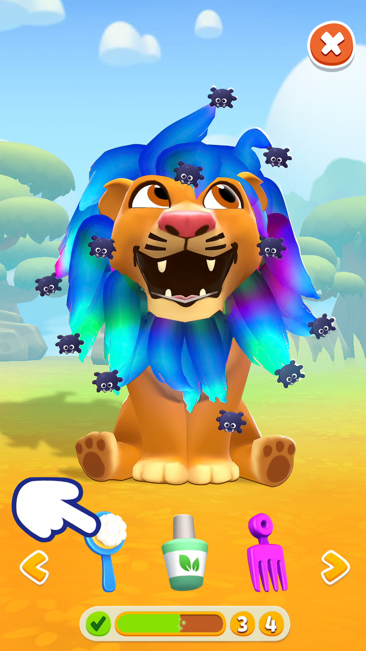 اسکرین شات 6 بازی My Talking Hank: Islands