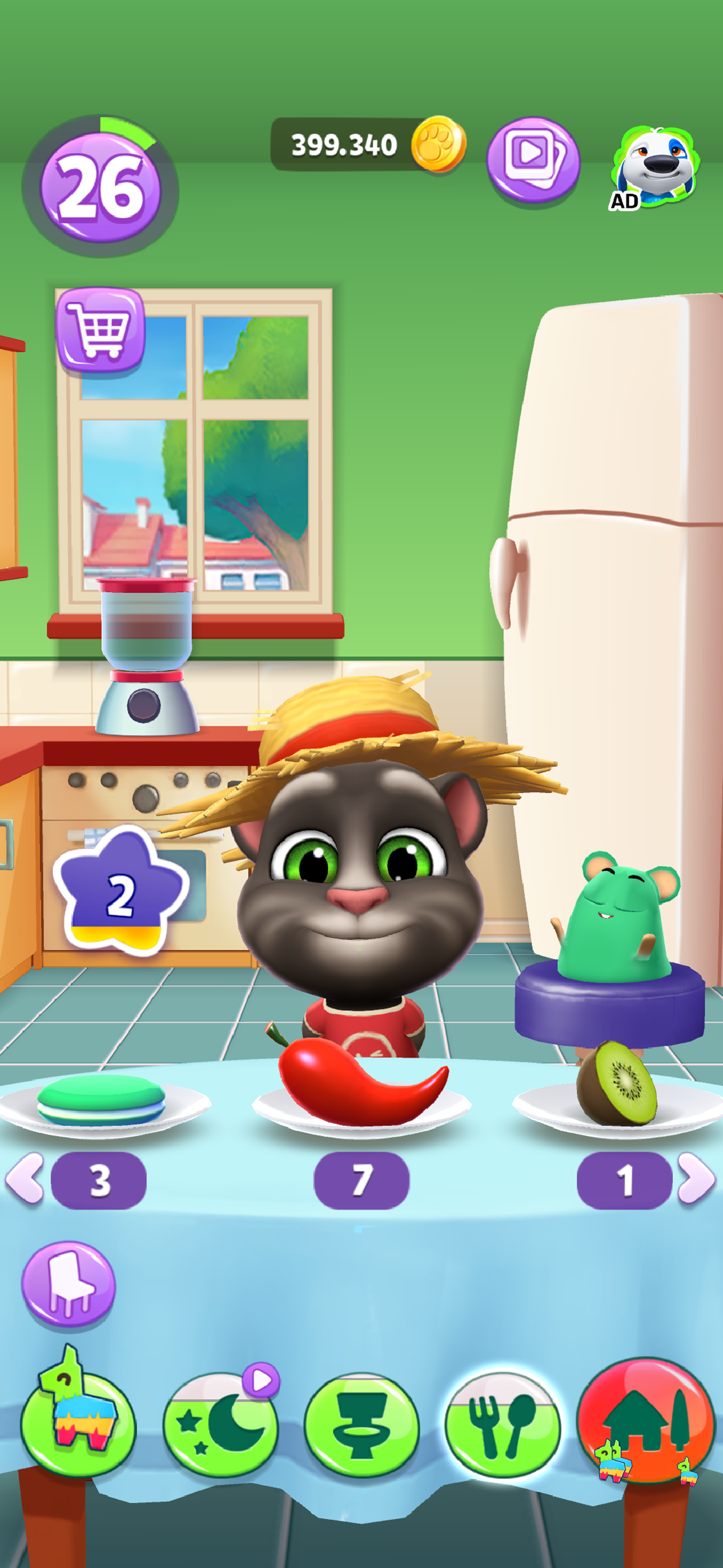اسکرین شات 2 بازی تام سخنگوی ۲ - My Talking Tom 2