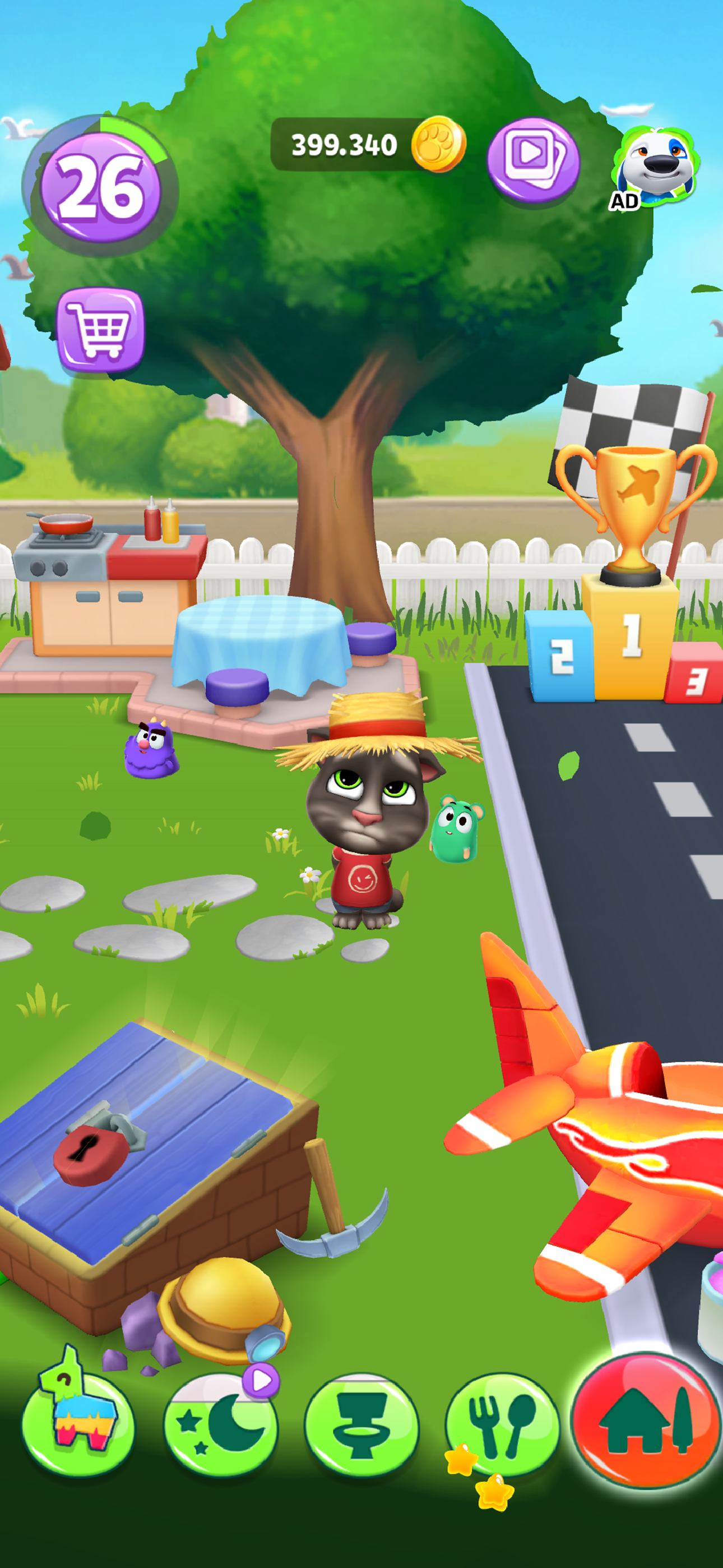 اسکرین شات 4 بازی تام سخنگوی ۲ - My Talking Tom 2
