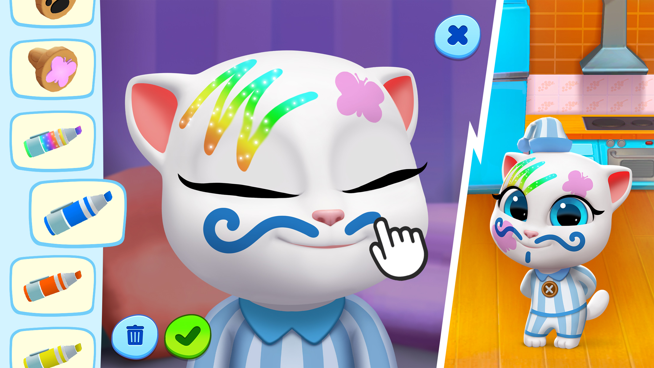 اسکرین شات 5 بازی My Talking Tom Friends