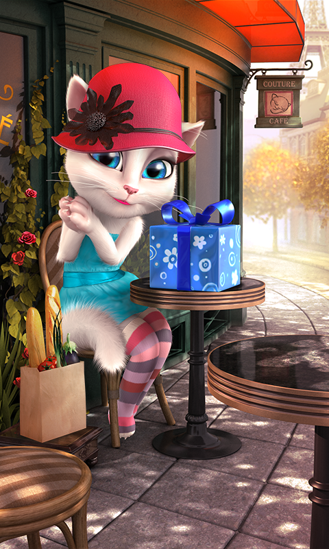 اسکرین شات 2 برنامه Talking Angela