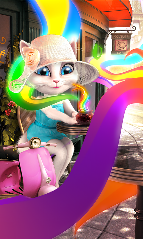 اسکرین شات 1 برنامه Talking Angela