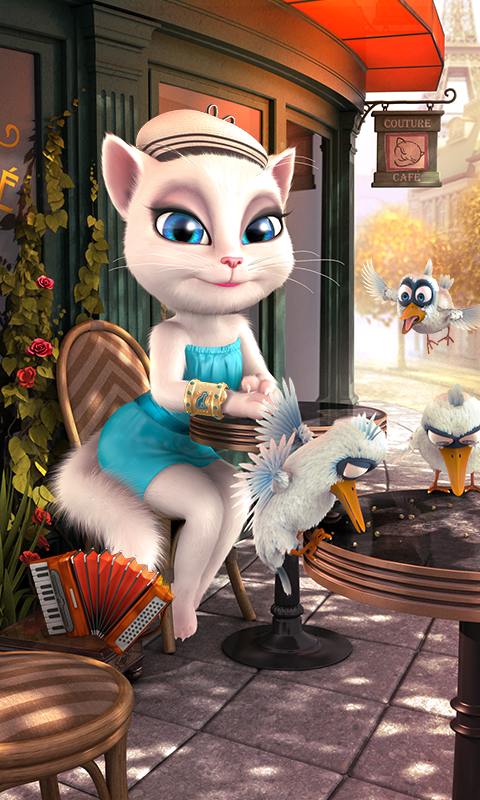 اسکرین شات 5 برنامه Talking Angela