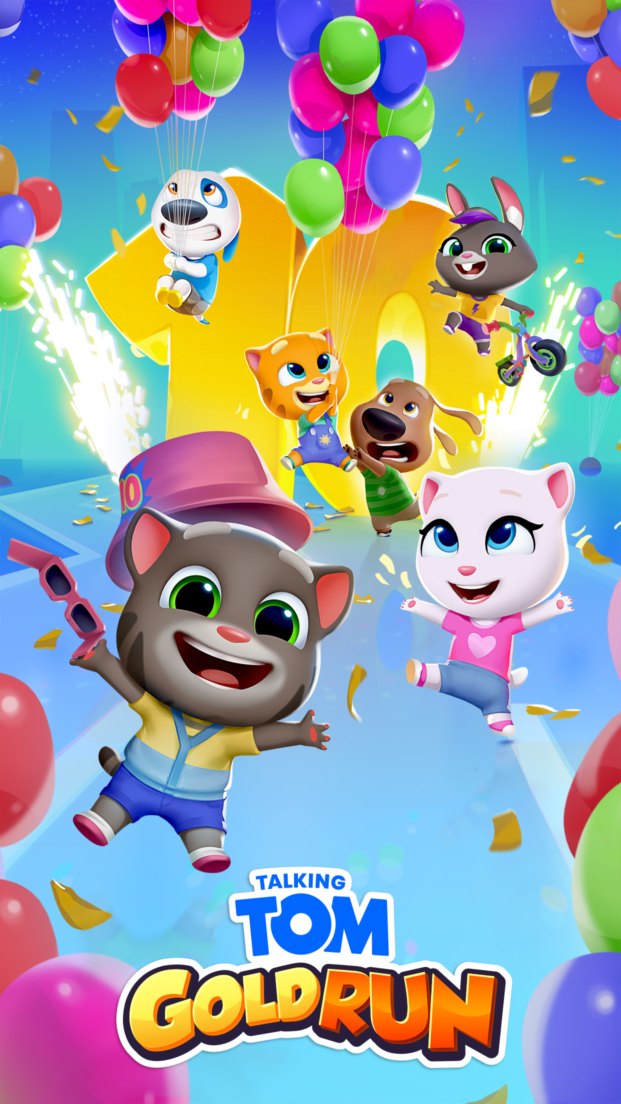 اسکرین شات 7 بازی Talking Tom Gold Run