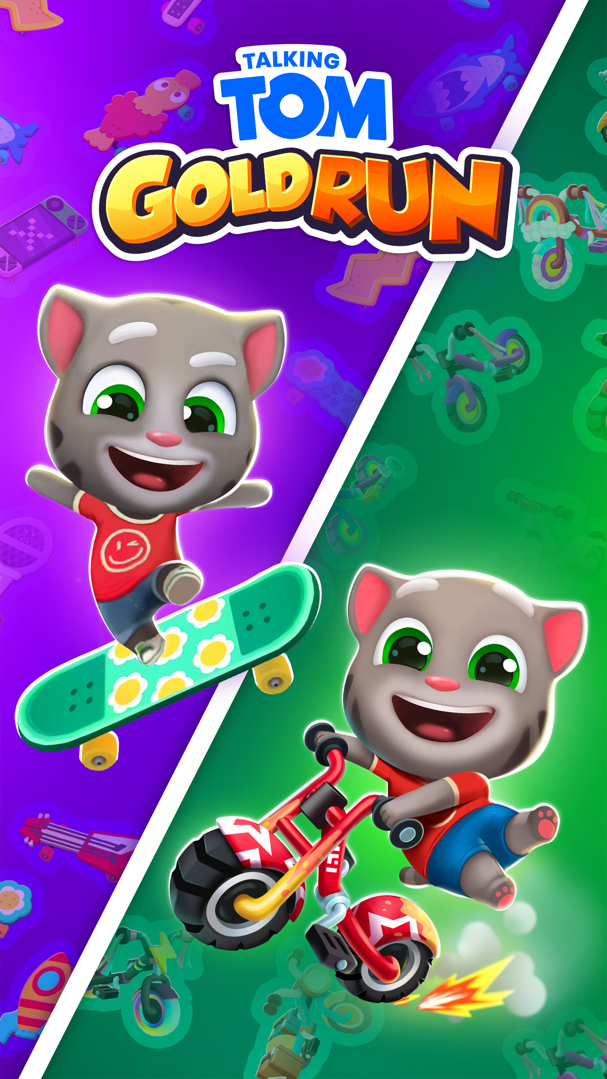 اسکرین شات 8 بازی Talking Tom Gold Run