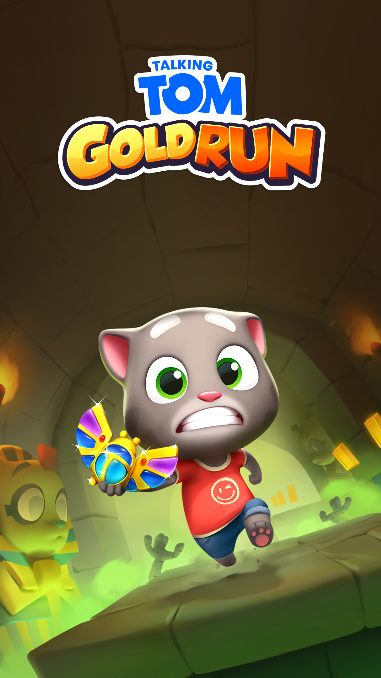 اسکرین شات 8 بازی Talking Tom Gold Run