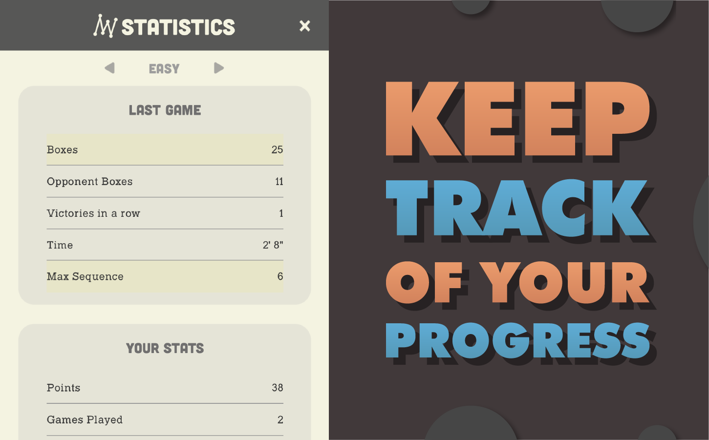 اسکرین شات 2 بازی Dots and Boxes - Classic Strat