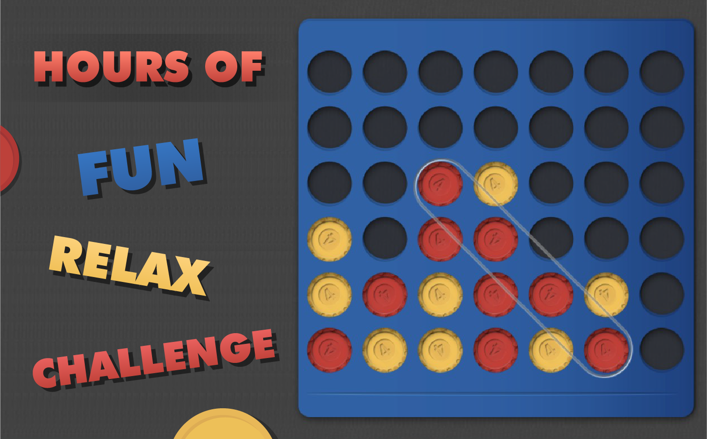 اسکرین شات 1 بازی Four In A Row - Classic Board