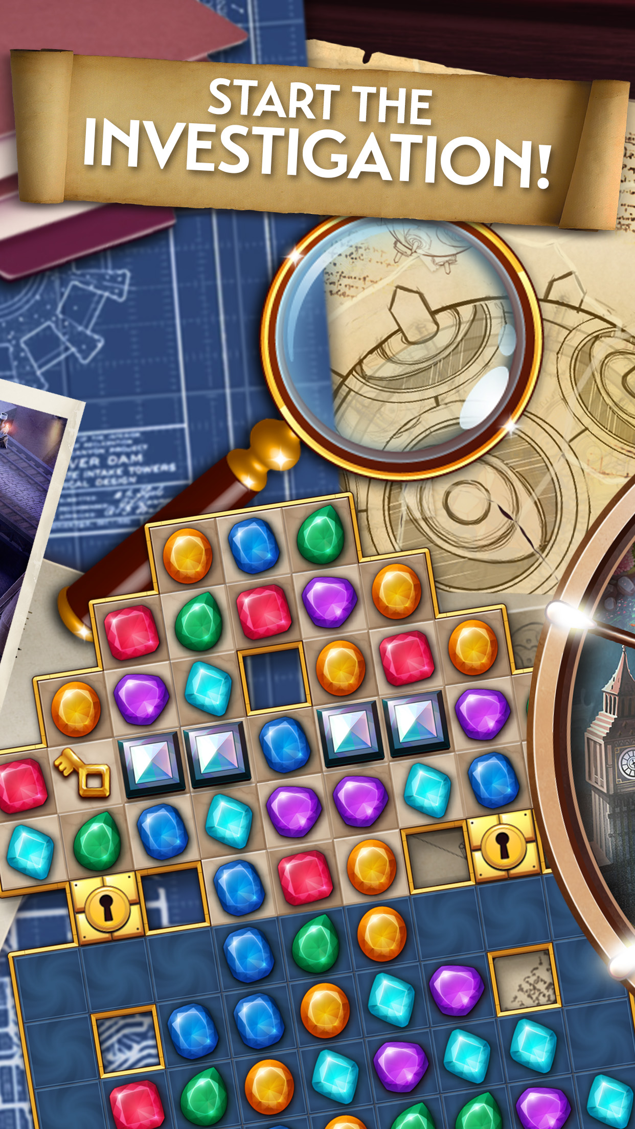 اسکرین شات 4 بازی Mystery Match - Puzzle Match 3