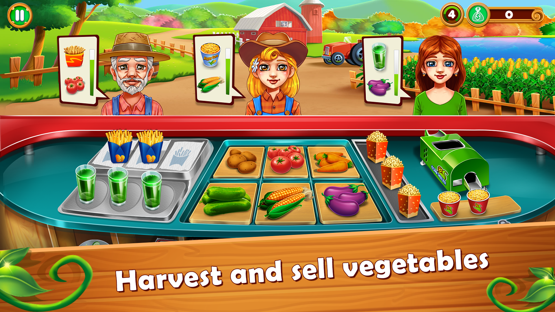 اسکرین شات 2 بازی Farm Fest : Farming Games