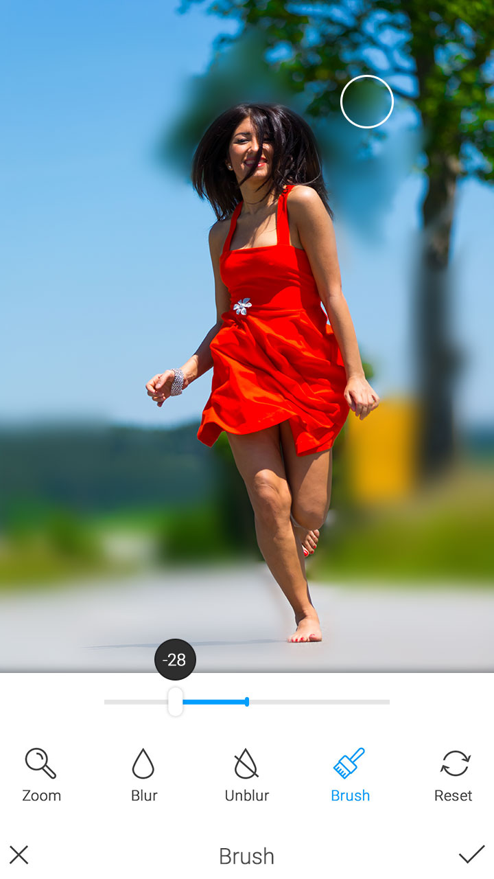 اسکرین شات 2 برنامه Blur Background Photo Editor